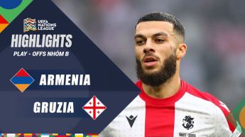Armenia vs Gruzia - Play-off nhóm B - UEFA Nations League 2024/25