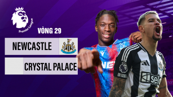 Newcastle United vs Crystal Palace - Premier League 2024/25 - Đá bù vòng 29