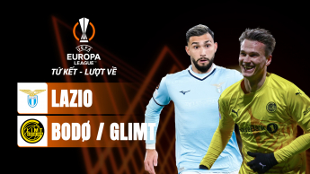 Lazio vs Bodø /Glimt - Tứ kết lượt về UEFA Europa League 2024/25