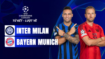 Inter Milan vs Bayern Munich - Tứ kết lượt về UEFA Champions League 2024/25