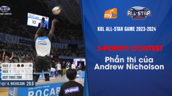 Phần thi của Andrew Nicholson - KBL All Star Game