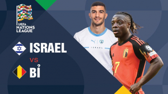 Israel vs Bỉ - UEFA Nations League 2024/25