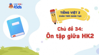 Tiếng Việt Lớp 2 - Bộ sách Chân trời sáng tạo - Chủ đề 34: Ôn tập giữa Học kì 2
