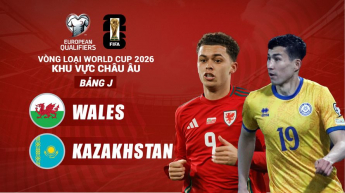 Wales vs Kazakhstan - Vòng loại FIFA World Cup 2026 - Khu vực châu Âu