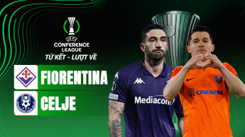 Fiorentina vs Celje- Tứ kết lượt về UEFA Conference League 2024/25