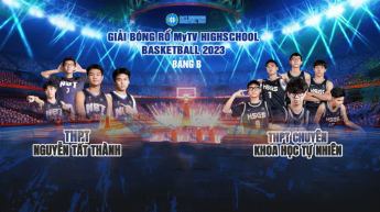 Full trận THPT Nguyễn Tất Thành vs THPT Chuyên Khoa học Tự nhiên - Giải bóng rổ MyTV Highschool Basketball 2023